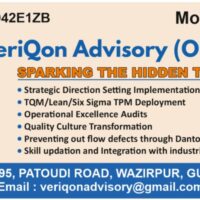 Veriqon Advisory: Driving Operational Excellence through TQM, Lean & Quality Tools